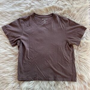 SET ACTIVE Mid Tee - Pepper - Size Large (L)